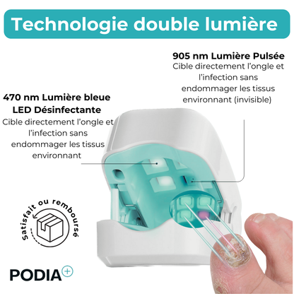 Lampe Laser - Mycose des ongles